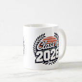 Klas van 2026 Afstuderen Back to School Koffiemok (Voorkant rechts)
