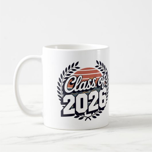 Klas van 2026 Afstuderen Back to School Koffiemok (Links)