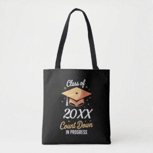 Klas van 2026 Aftellen in uitvoering Gepersonalise Tote Bag
