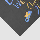 Klas van 2026 Bruh we out Tissue Paper Tissuepapier (Detail)