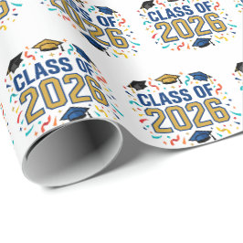 Klas van 2026 cadeaupapier