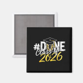 Klas van 2026 eindexamen laatste dag van magneet (Voorkant / Achterkant)