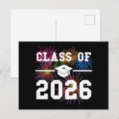 Klas van 2026 eindexamenjaar briefkaart (Voorkant / Achterkant)