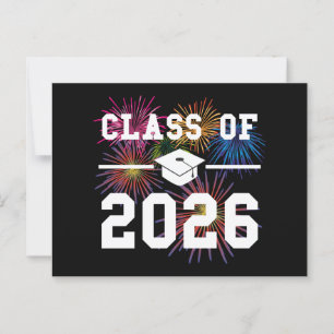Klas van 2026 eindexamenjaar briefkaart