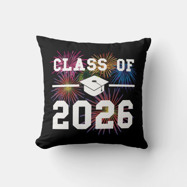 Klas van 2026 eindexamenjaar kussen (Voorkant)