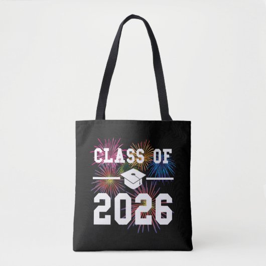 Klas van 2026 eindexamenjaar tote bag (Voorkant)