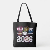 Klas van 2026 eindexamenjaar tote bag (Achterkant)