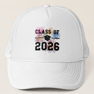Klas van 2026 eindexamenjaar trucker pet
