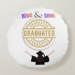 Klas van 2026 Elite 🎓 Rond Kussen