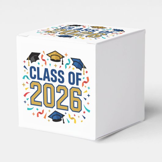 Klas van 2026 Feest Bedankdoosjes (Voorkant Zijde)