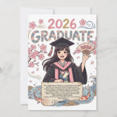 Klas van 2026 feestdagenkaart (Achterkant)