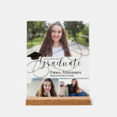 Klas van 2026 Foto Afstudeerscript Geschenk Herinn Acryl Bord (Voorkant)