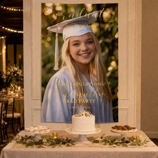 Klas van 2026 Foto Banner Bord