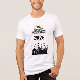 Klas van 2026 Gefeliciteerd met je afstuderen - Mi Tri-Blend Shirt