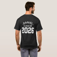 Klas van 2026 gepersonaliseerde strijkplaat | Klan
