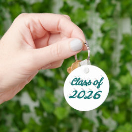 Klas van 2026 groen script  afstuderen  sleutelhanger