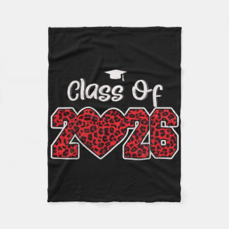 Klas van 2026 Hart Groei Met Mij Senior 2026 Afstu Fleece Deken
