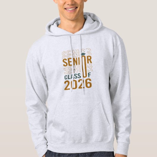 Klas van 2026 hoodie (Voorkant)