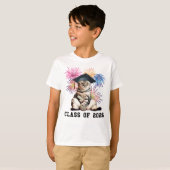 Klas van 2026 Kattenliefhebber T-shirt (Voorkant volledig)