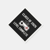 Klas van 2026 Level Complete Gaming Afstuderen Servet (Hoek)