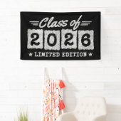 Klas van 2026 Limited Edition Afstudeercitaat Spandoek (Insitu)