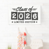 Klas van 2026 Limited Edition Afstudeercitaat Spandoek (Insitu)