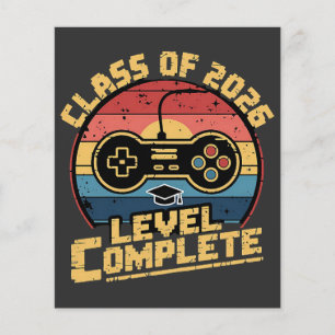 Klas Van 2026 Niveau Voltooid Flyer