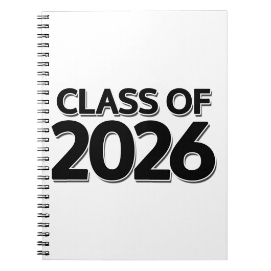 Klas van 2026 notitieboek (Voorkant)