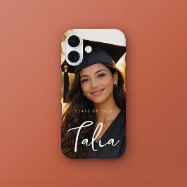 Klas van 2026  |  PHOTO telefoonhoesje met naam iPhone 16 Hoesje