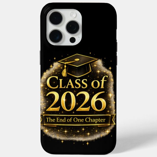 Klas van 2026 Premium Afstudeercadeau Hoesje (Achterkant)