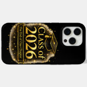 Klas van 2026 Premium Afstudeercadeau Hoesje (Achterkant (horizontaal))