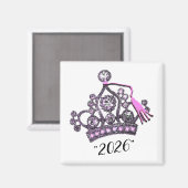 “Klas van 2026” Prinses Tiara Magneet (Voorkant / Achterkant)