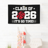 Klas van 2026 Rode Cheer Afstudeerprestatie Het Is Spandoek (Insitu)
