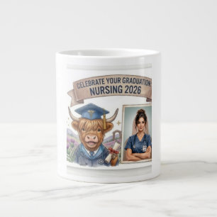 Klas van 2026 Schotse Hooglandkoe Nursemug Grote Koffiekop