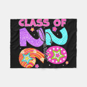 Klas van 2026 senior 2026 afstuderen voor student fleece deken (Voorkant (Horizontaal))