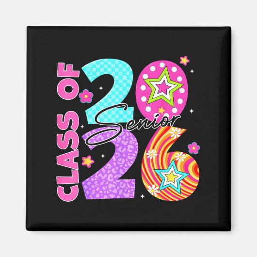 Klas van 2026 senior 2026 afstuderen voor student magneet (Voorkant)