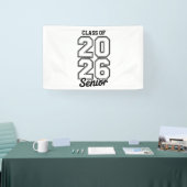 Klas van 2026 Senior 26 Afstuderen Afgestudeerd Spandoek (Beurs)
