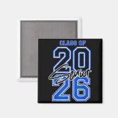 Klas van 2026 senior - afstuderen in 2026 magneet (Voorkant / Achterkant)