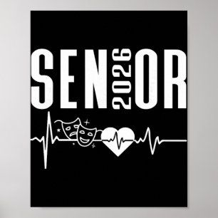 Klas van 2026 Senior Theater Themadram Hartslag G Poster