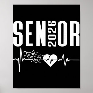 Klas van 2026 Senior Theater Themadram Hartslag G Poster