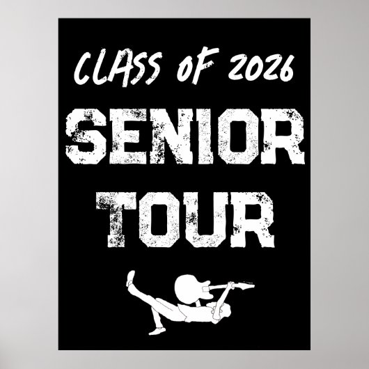 Klas van 2026 Senior Year Tour Poster (Voorkant)