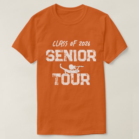 Klas van 2026 Senior Year Tour T-shirt (Design voorkant)