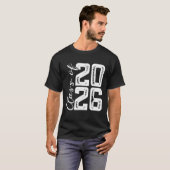 Klas van 2026 Shirt Senior 2026 Afstuderen (Voorkant volledig)