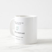 Klas van 2026 Tandartsassistent CDA Afstuderen Koffiemok (Voorkant links)