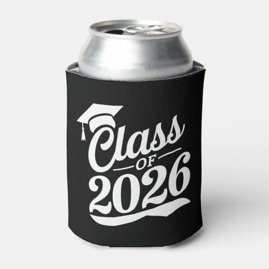 Klas van 2026 Trots Afgestudeerde Afstuderen Blikjeskoeler (Blikje Voorkant)