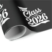 Klas van 2026 Trots Afgestudeerde Afstuderen Cadeaupapier (Rol Hoek)