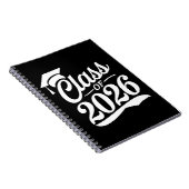 Klas van 2026 Trots Afgestudeerde Afstuderen Notitieboek (Rechterzijde)