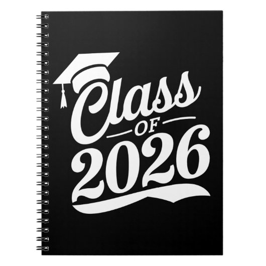 Klas van 2026 Trots Afgestudeerde Afstuderen Notitieboek (Voorkant)