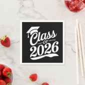 Klas van 2026 Trots Afgestudeerde Afstuderen Servet (Insitu)