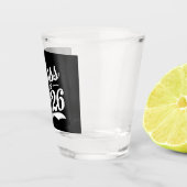 Klas van 2026 Trots Afgestudeerde Afstuderen Shot Glas (Rechts)